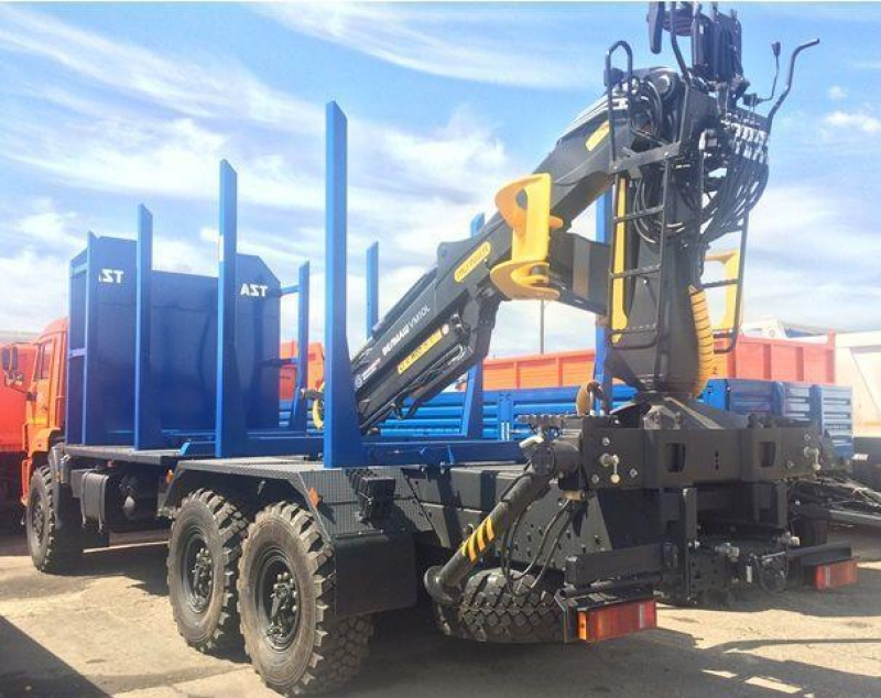 Сортиментовоз с ГМУ Велмаш Сортиментовоз / лесовоз