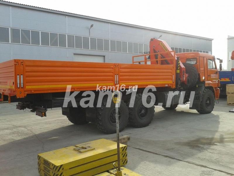 КАМАЗ 43118 с кран манипулятором Palfinger 23500