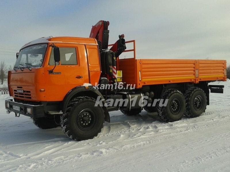 КАМАЗ 43118 с КМУ Fassi F110A.0.22