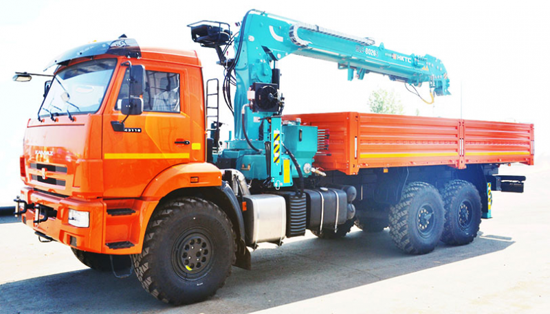 КамАЗ 43118 с КМУ HKTC HLC-8016 Спецтехника КАМАЗ